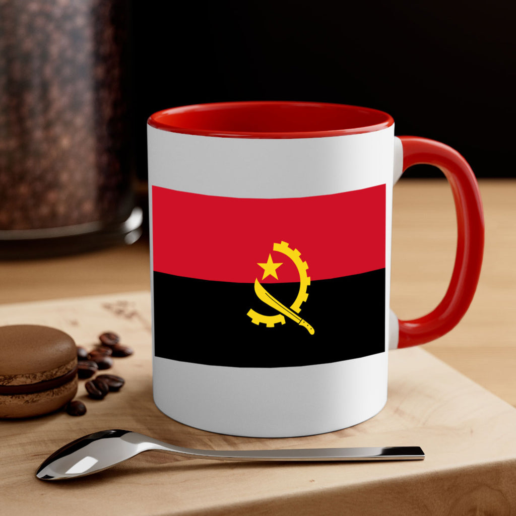 Angola 193#- world flag-Mug / Coffee Cup