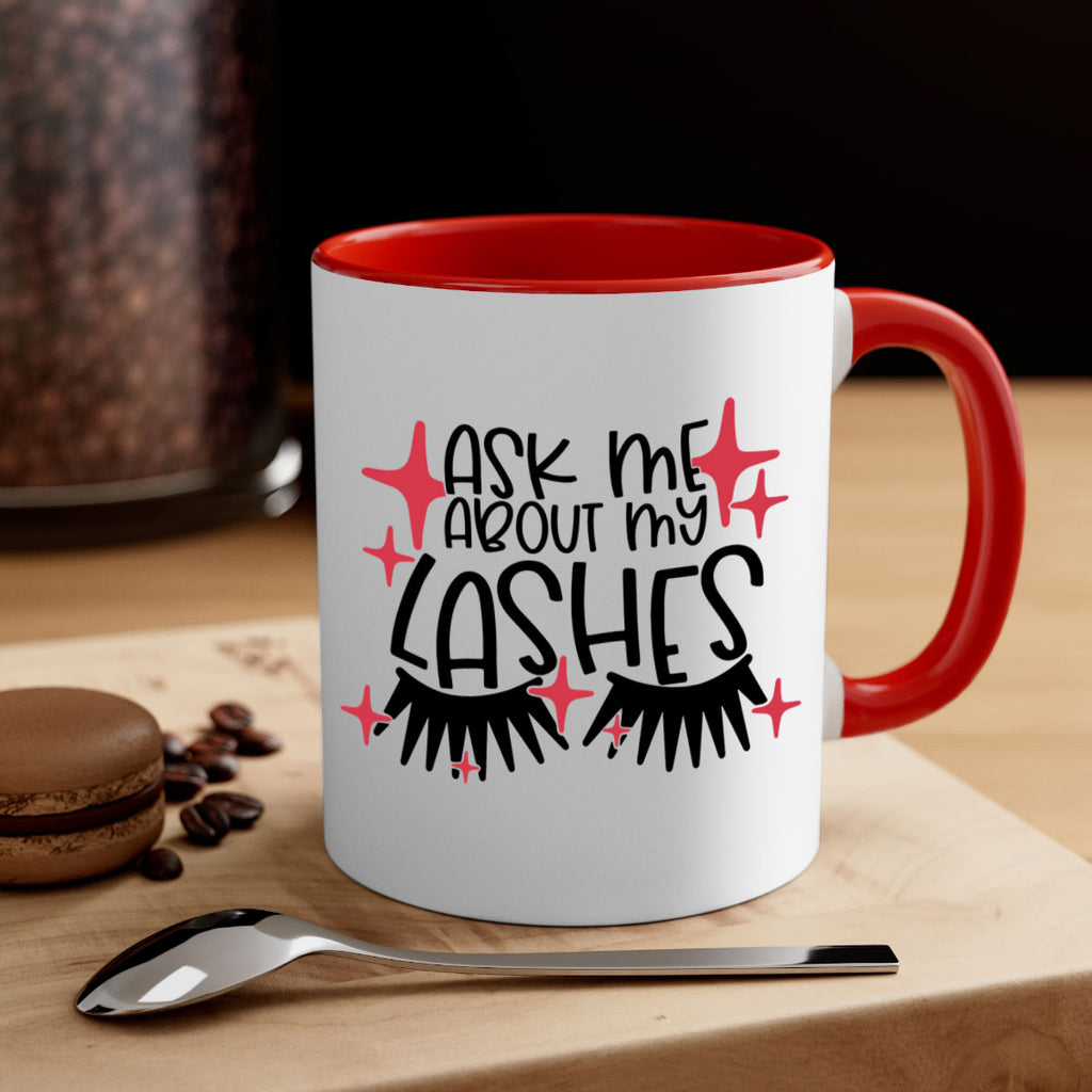 Ask Me About My Lashes Style 143#- makeup-Mug / Coffee Cup