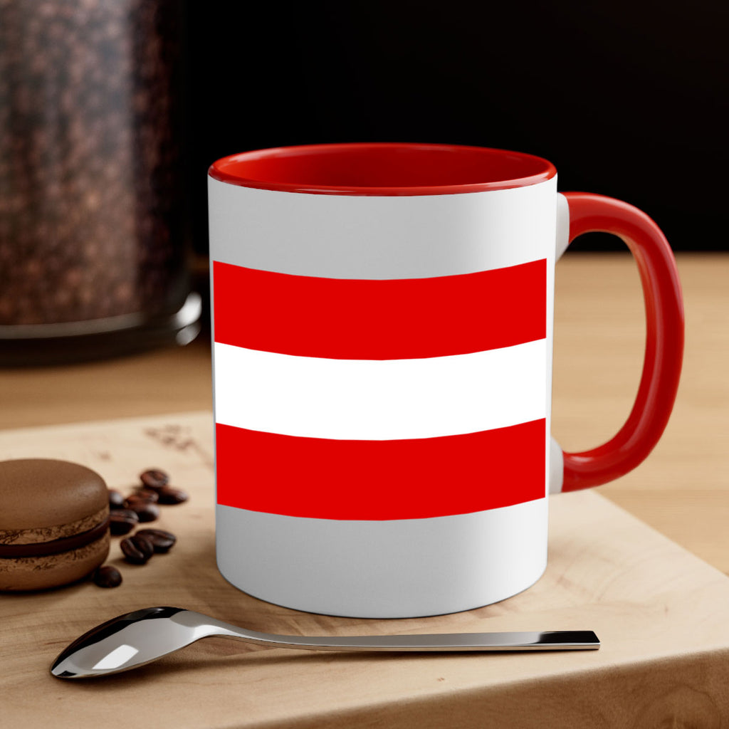 Austria 188#- world flag-Mug / Coffee Cup