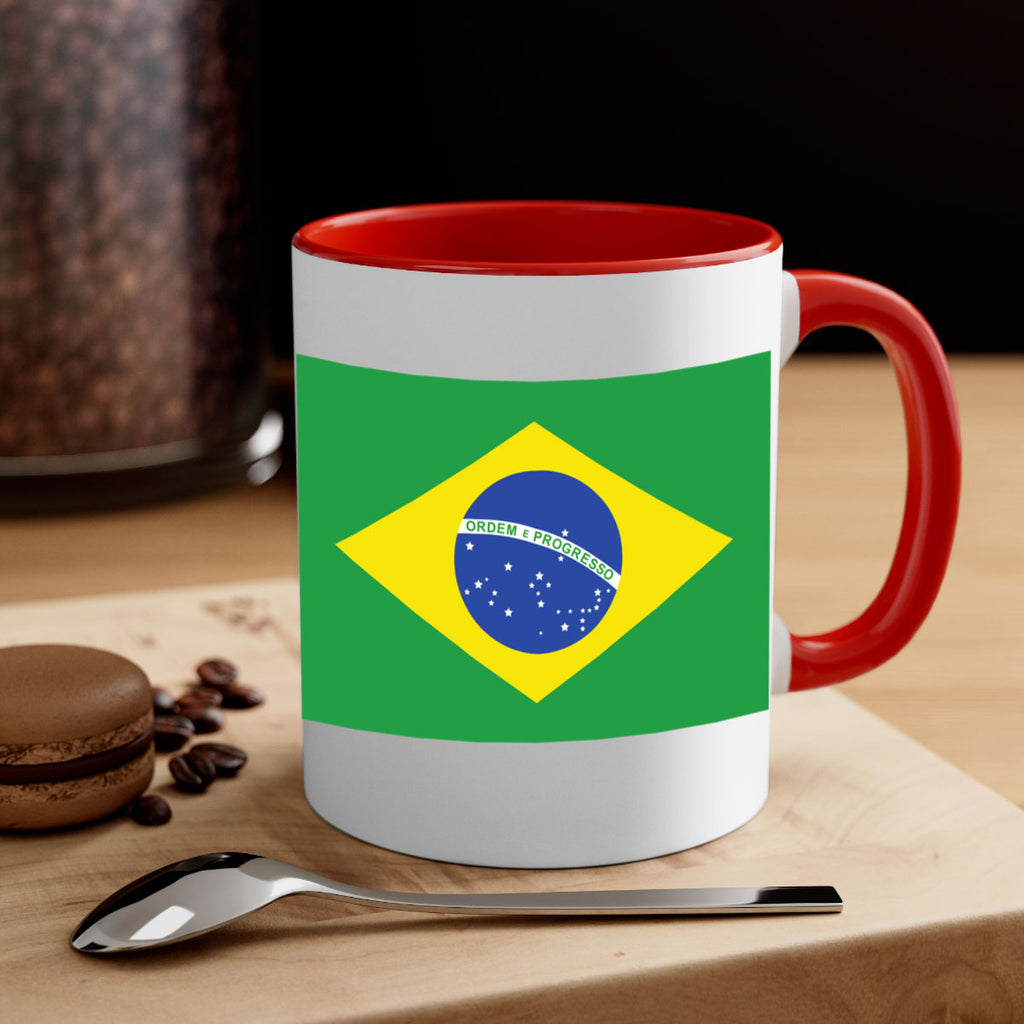 Brazil 174#- world flag-Mug / Coffee Cup