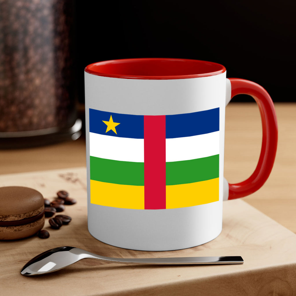 Central African Republic 165#- world flag-Mug / Coffee Cup