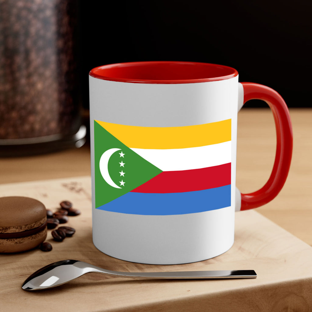 Comoros 160#- world flag-Mug / Coffee Cup