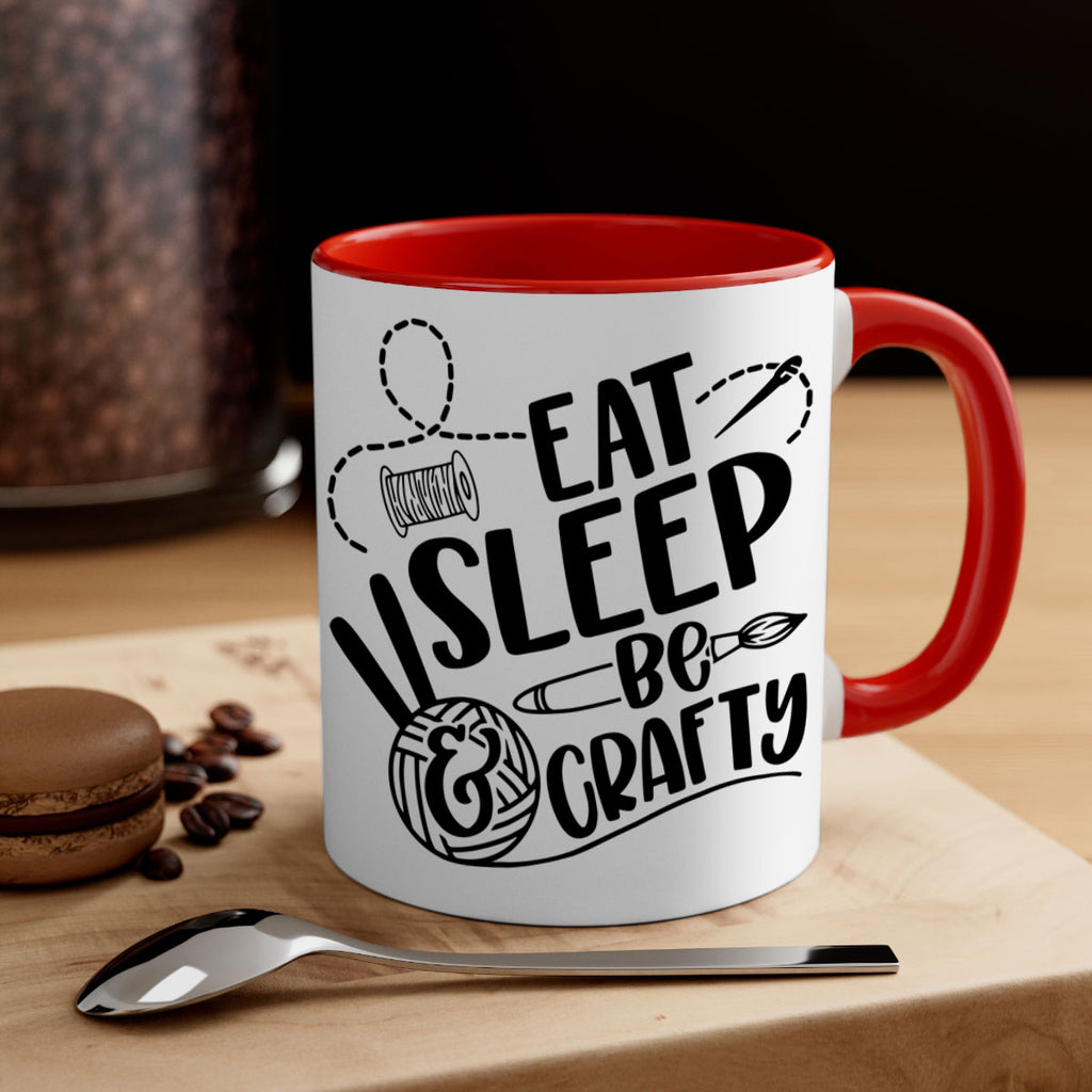 Eat Slepp Be Crafty 28#- crafting-Mug / Coffee Cup