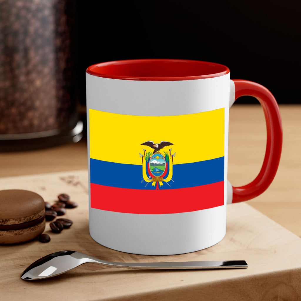 Ecuador 147#- world flag-Mug / Coffee Cup