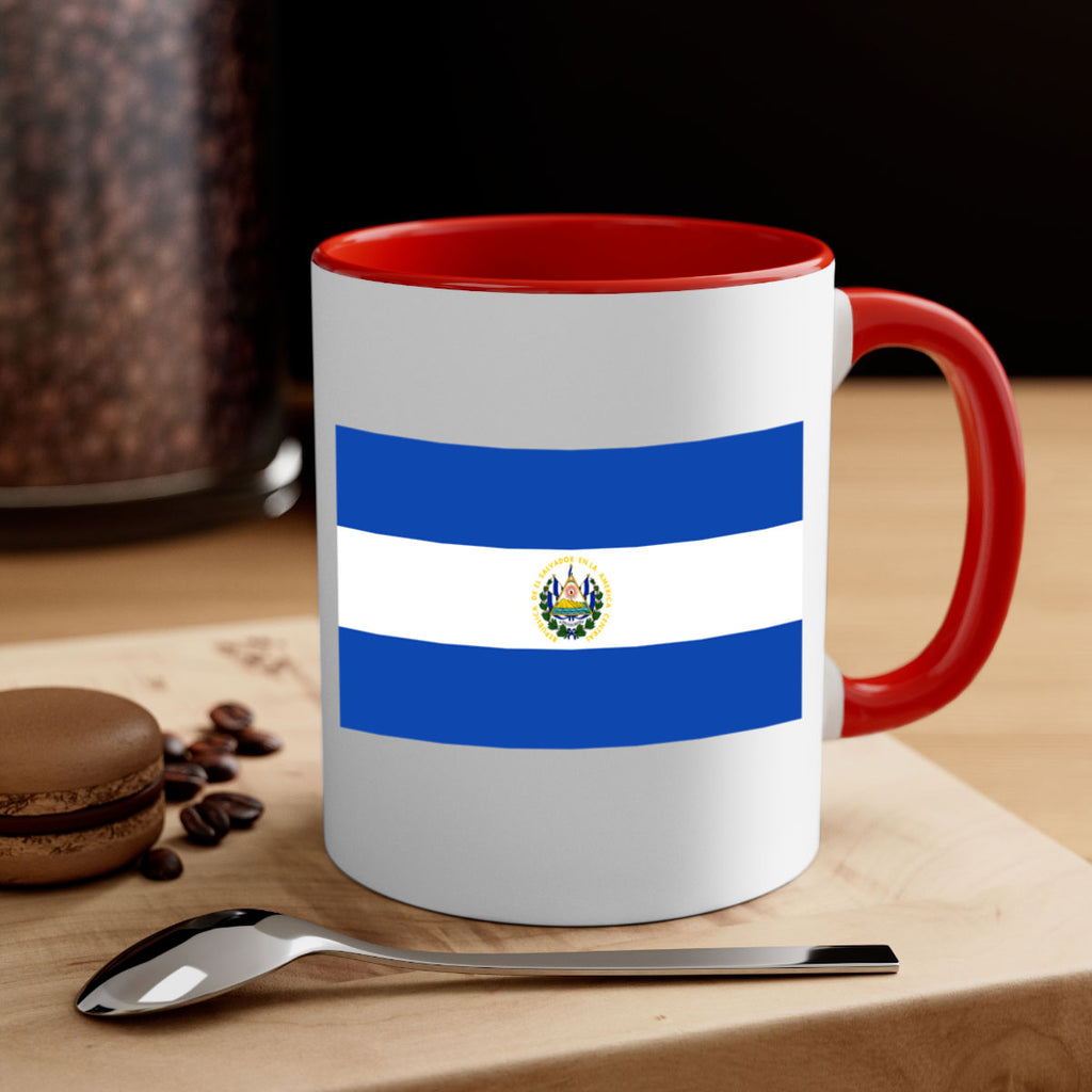 El Salvador 145#- world flag-Mug / Coffee Cup