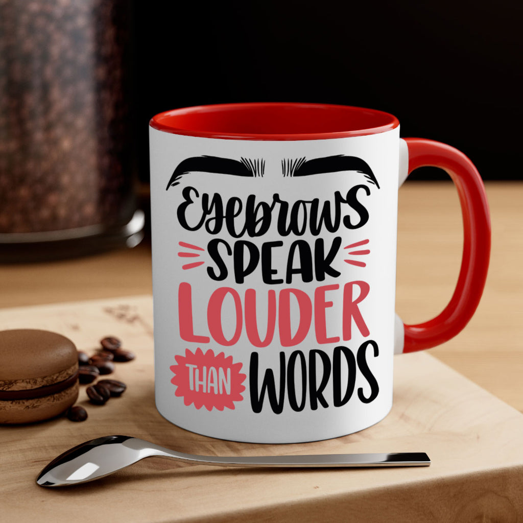 Eyebrows Speak Louder Than Words Style 103#- makeup-Mug / Coffee Cup