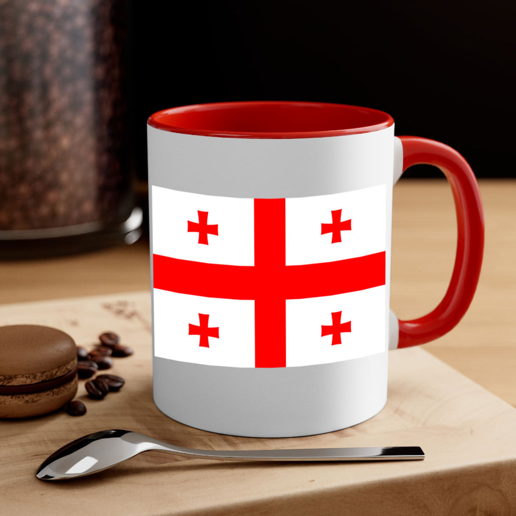 Georgia 134#- world flag-Mug / Coffee Cup