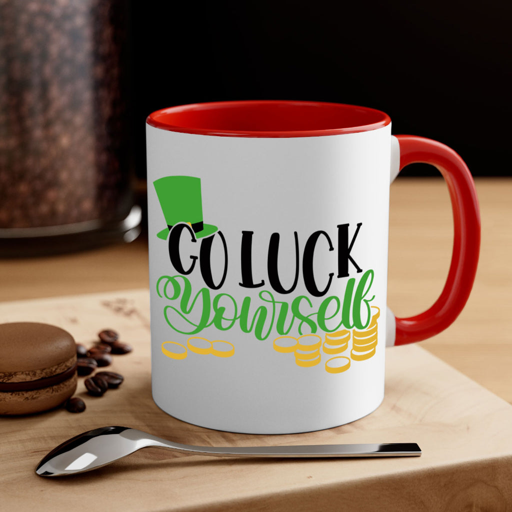 Go Lucky Yourself Style 98#- St Patricks Day-Mug / Coffee Cup