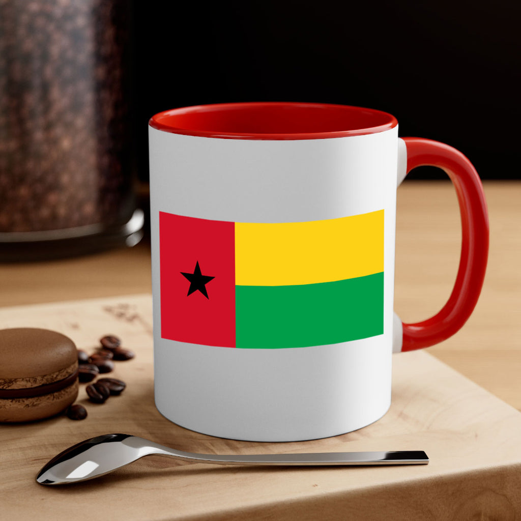 GuineaBissau 128#- world flag-Mug / Coffee Cup