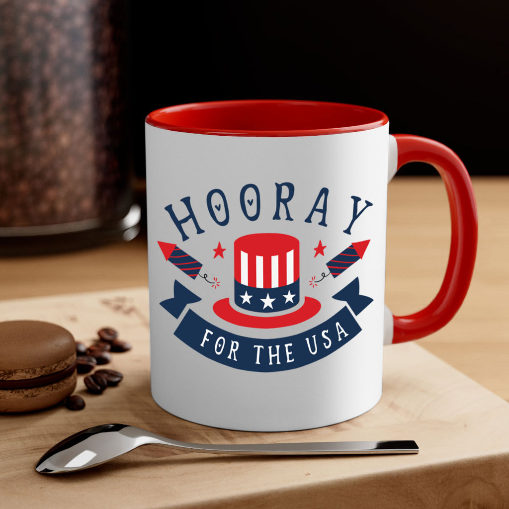 Hooray for the usa Style 42#- 4th Of July-Mug / Coffee Cup