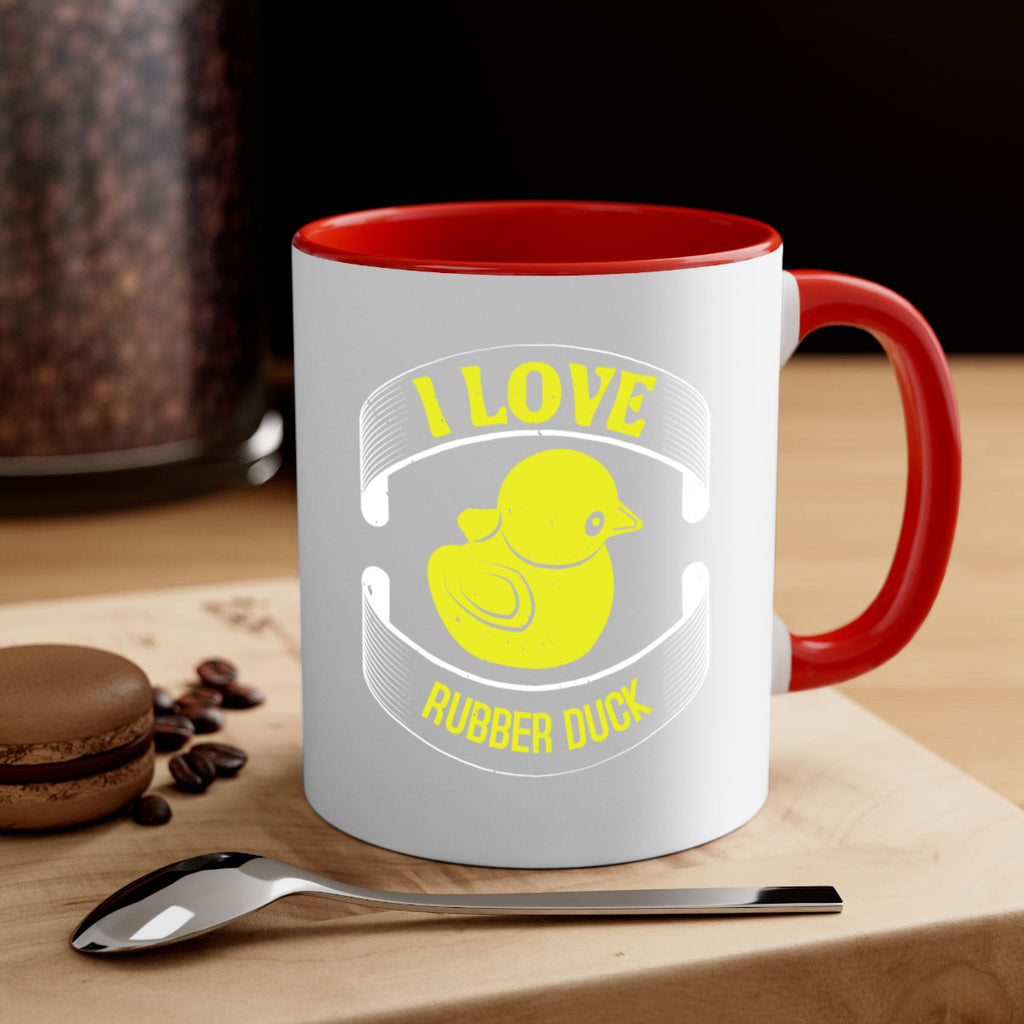 I Love Rubber duck Style 41#- duck-Mug / Coffee Cup