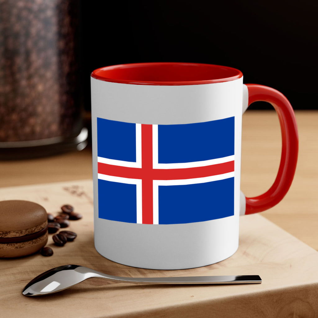 Iceland 122#- world flag-Mug / Coffee Cup