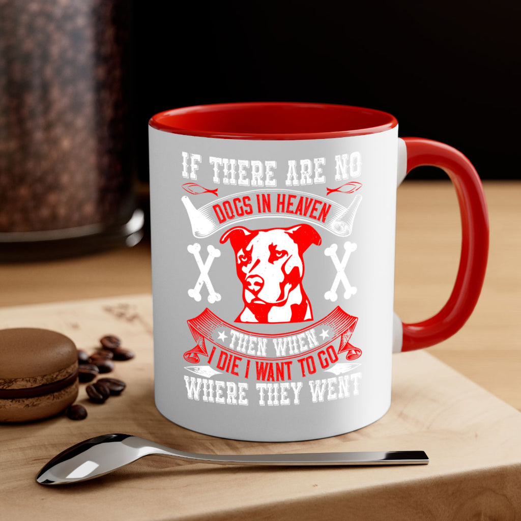 If there are no dogs in Heaven then when I die I want to go where they went Style 188#- Dog-Mug / Coffee Cup