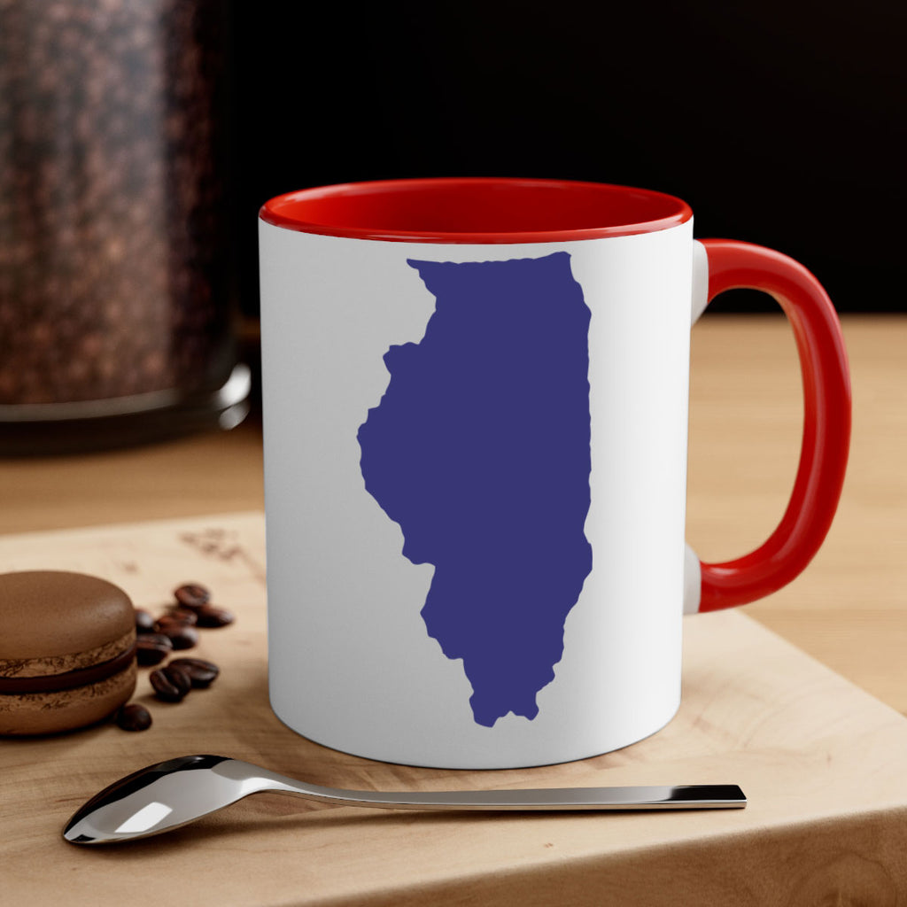 Illinois 38#- State Flags-Mug / Coffee Cup