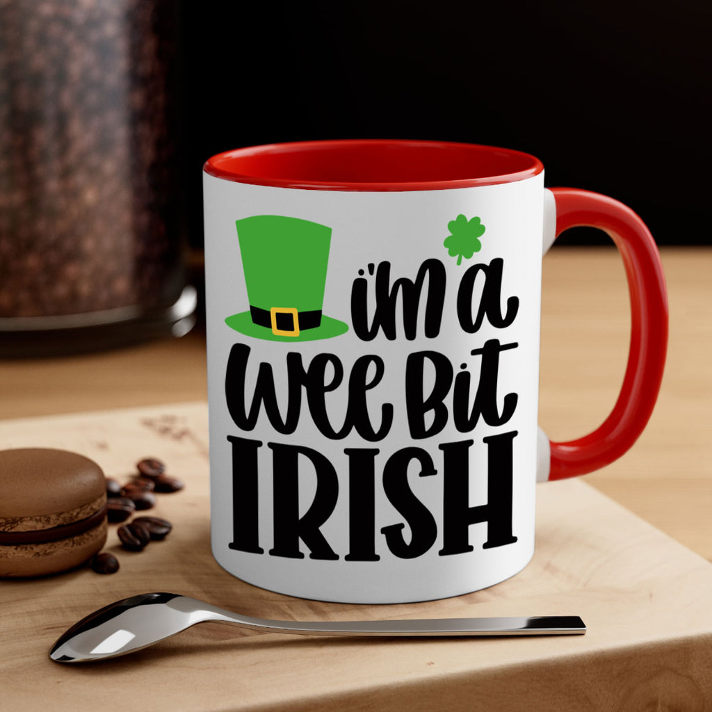 Im A Wee Bit Irish Style 83#- St Patricks Day-Mug / Coffee Cup