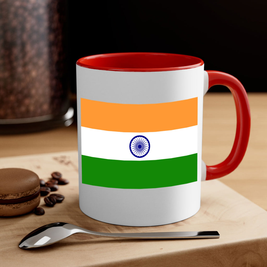 India 121#- world flag-Mug / Coffee Cup