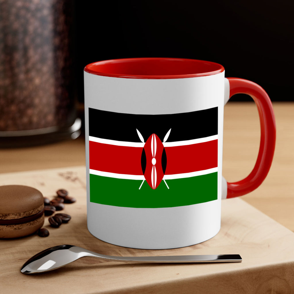 Kenya 110#- world flag-Mug / Coffee Cup