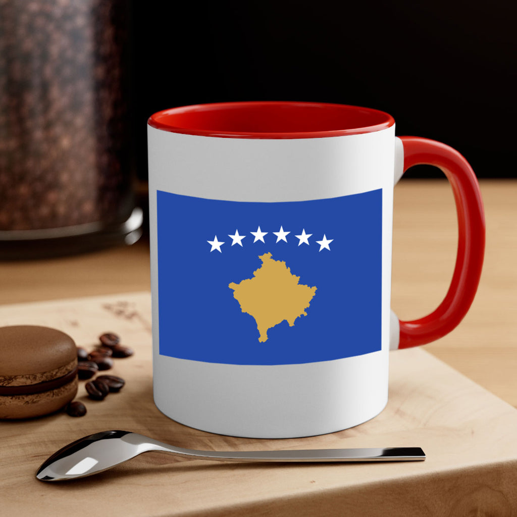 Kosovo 108#- world flag-Mug / Coffee Cup