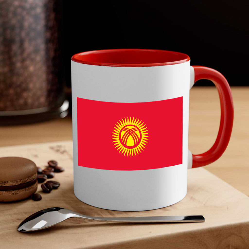 Kyrgyzstan 106#- world flag-Mug / Coffee Cup