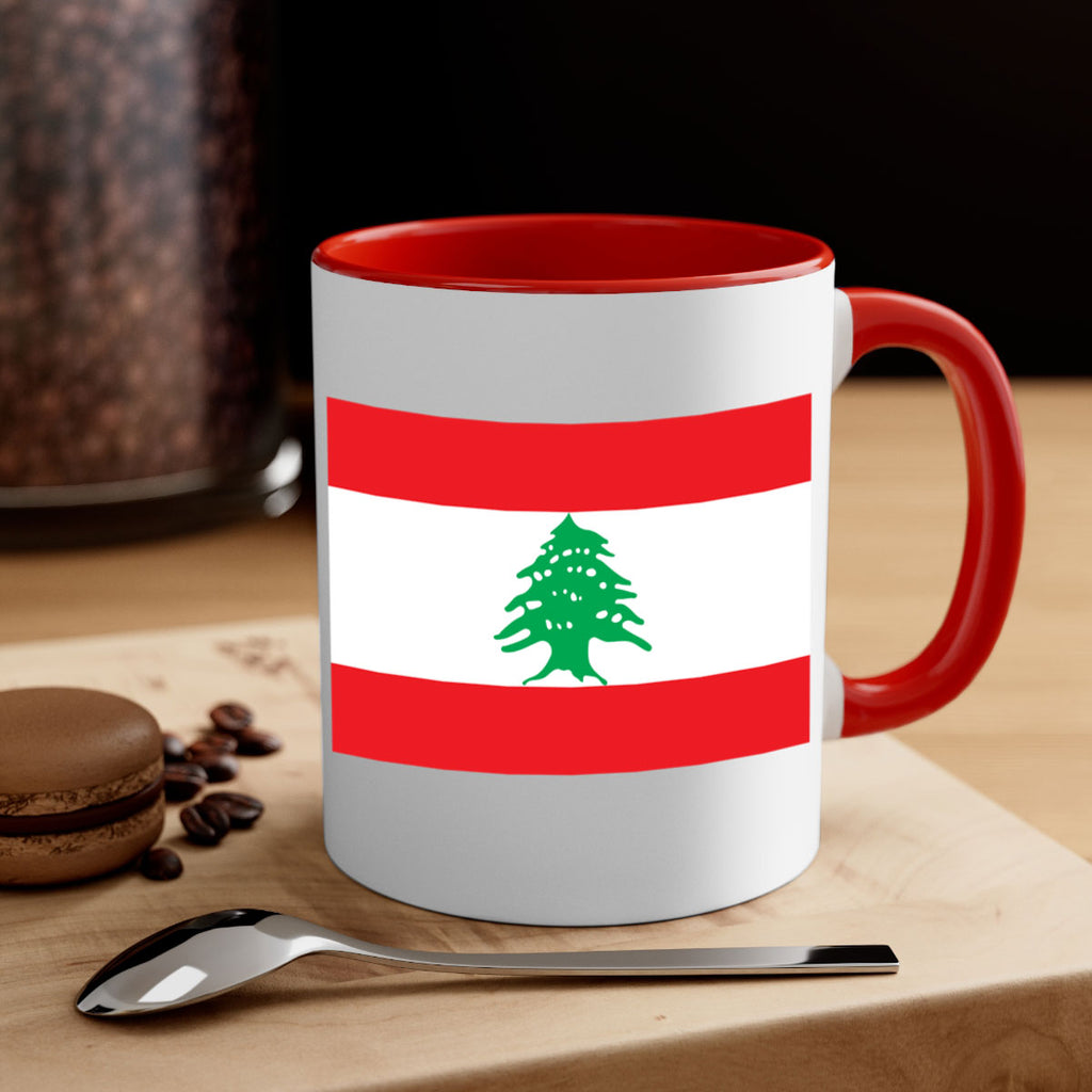 Lebanon 103#- world flag-Mug / Coffee Cup