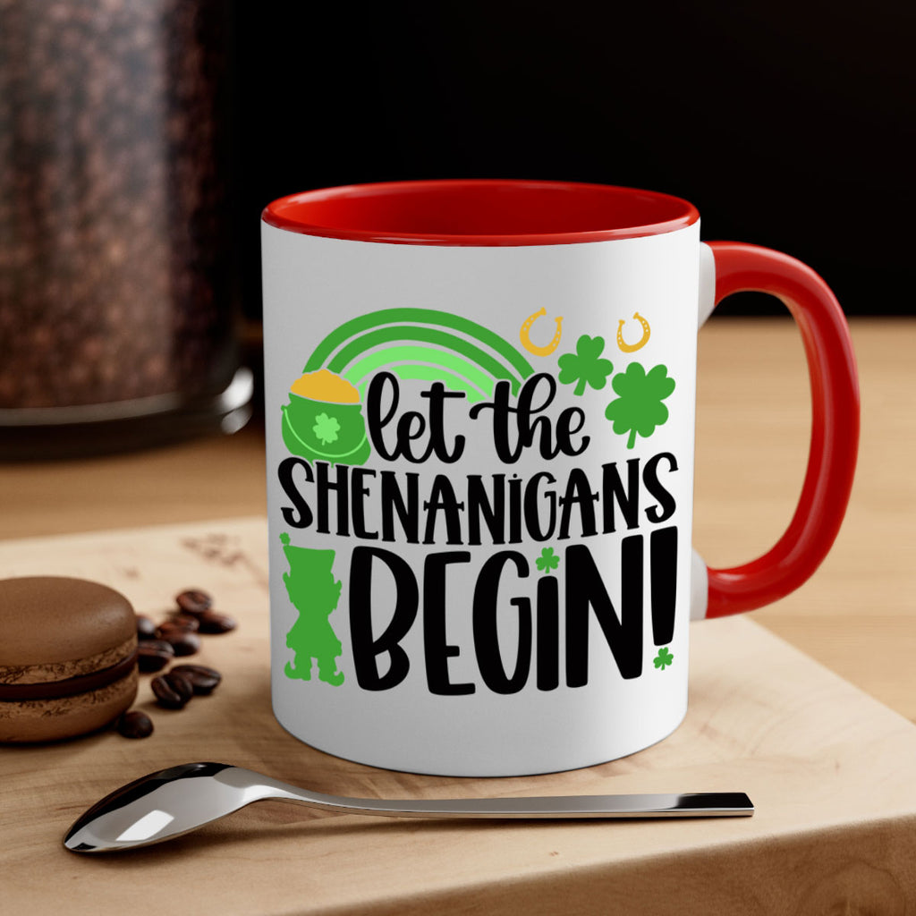 Let The Shenanigans Begin Style 71#- St Patricks Day-Mug / Coffee Cup