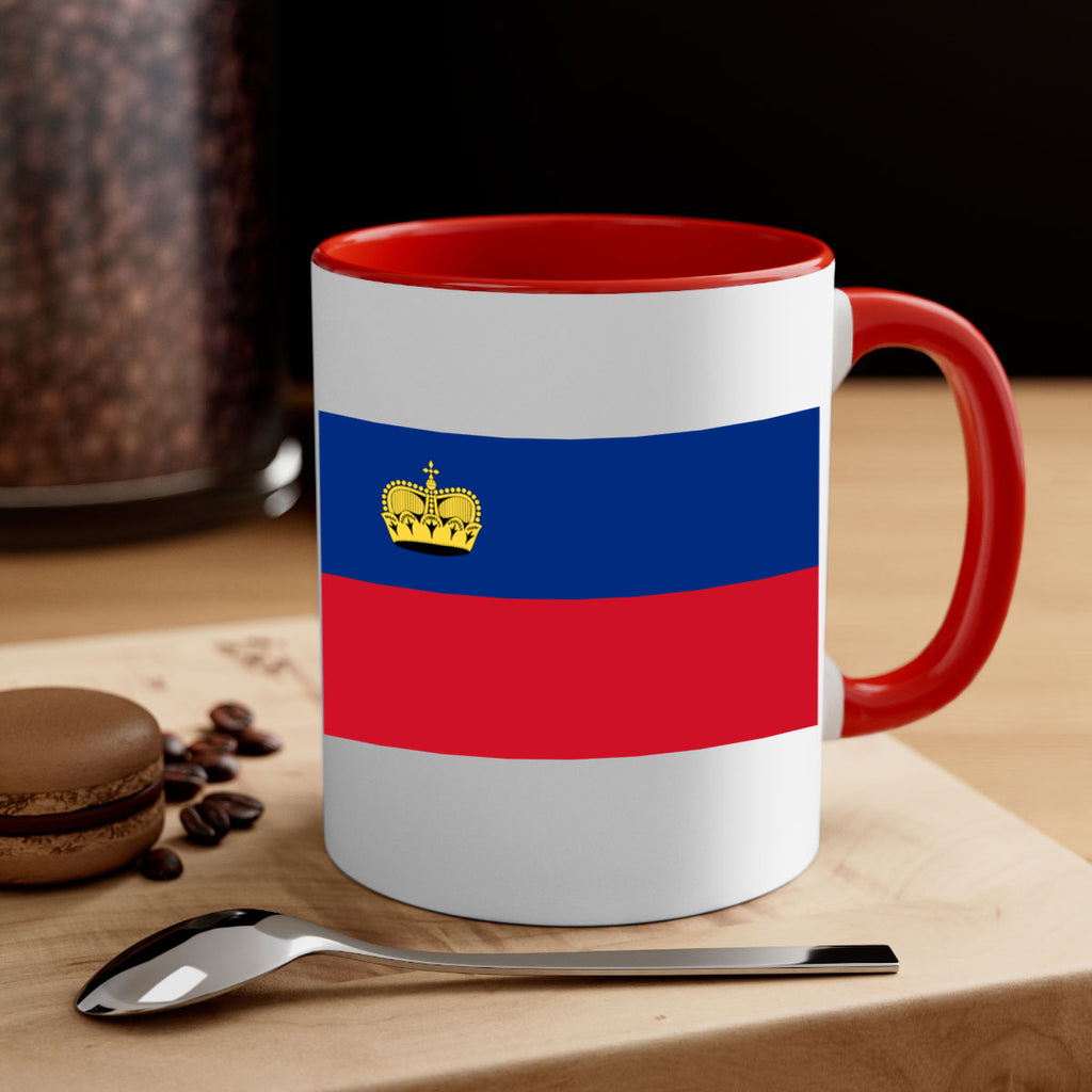 Liechtenstein 99#- world flag-Mug / Coffee Cup