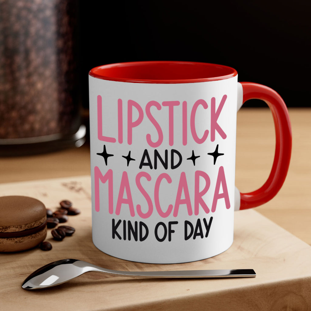 Lipstick and Mascara Kind of Day Style 57#- makeup-Mug / Coffee Cup