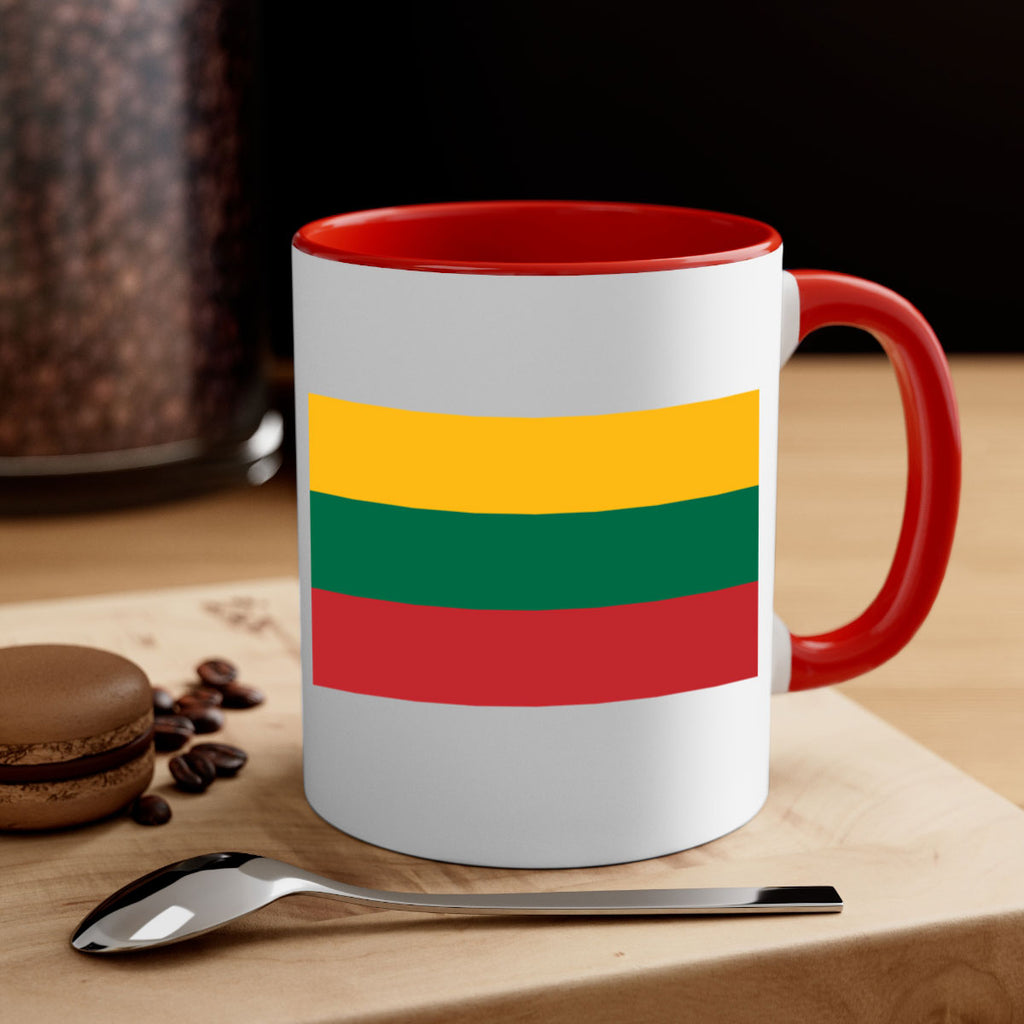 Lithuania 98#- world flag-Mug / Coffee Cup