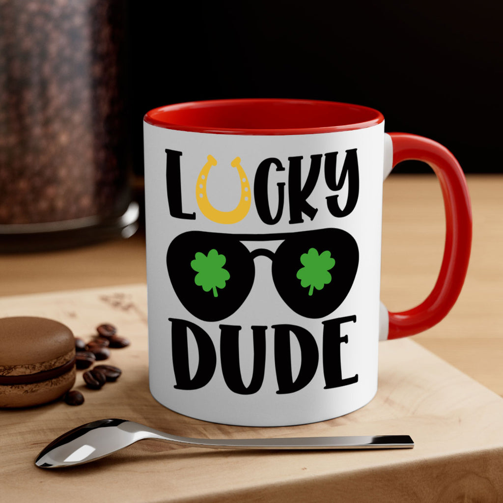 Lucky Dude Style 57#- St Patricks Day-Mug / Coffee Cup