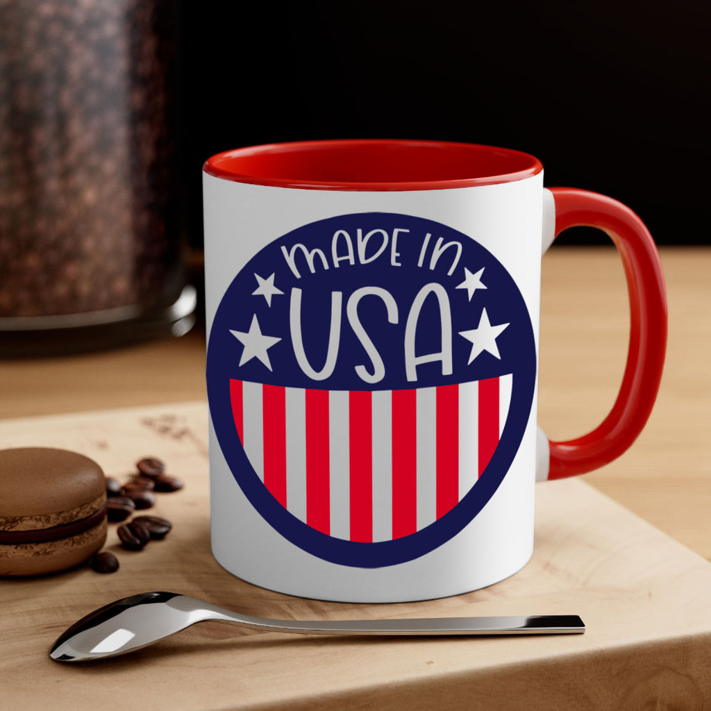 Made In USA Style 165#- 4th Of July-Mug / Coffee Cup