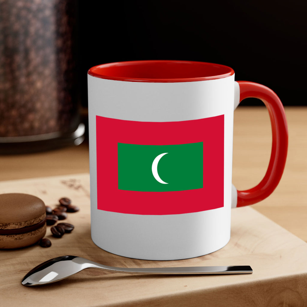 Maldives 93#- world flag-Mug / Coffee Cup