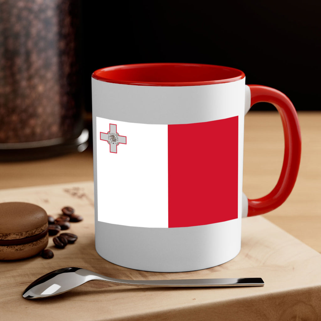 Malta 91#- world flag-Mug / Coffee Cup