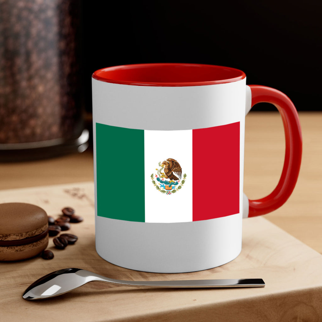 Mexico 87#- world flag-Mug / Coffee Cup