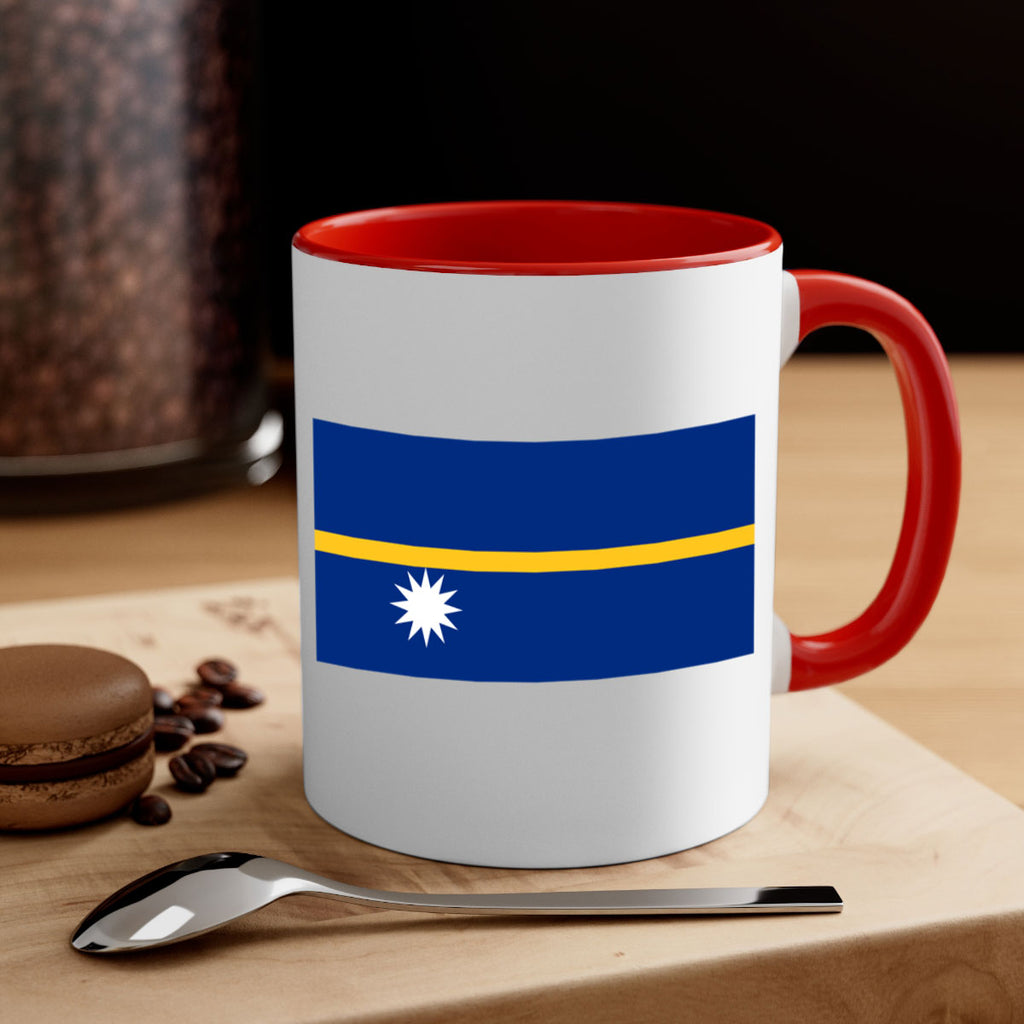 Nauru 77#- world flag-Mug / Coffee Cup