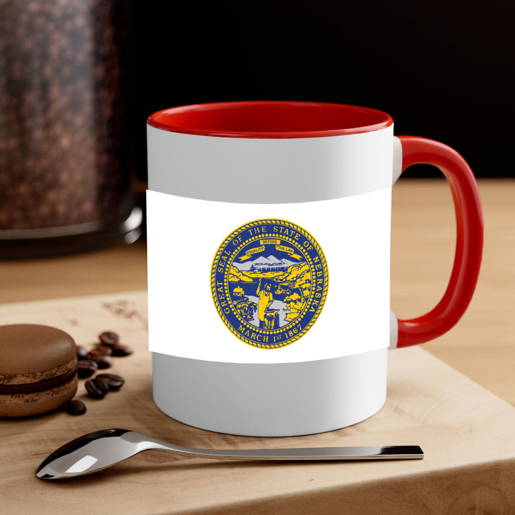 Nebraska 25#- Us Flags-Mug / Coffee Cup