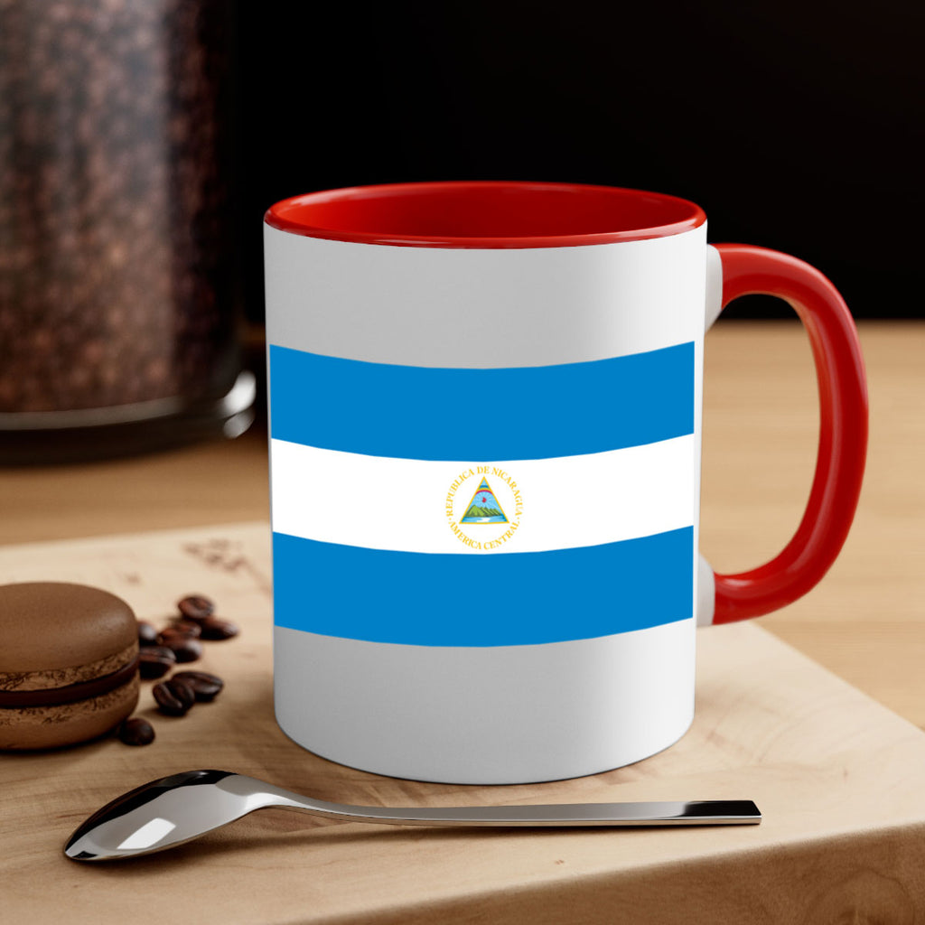 Nicaragua 73#- world flag-Mug / Coffee Cup