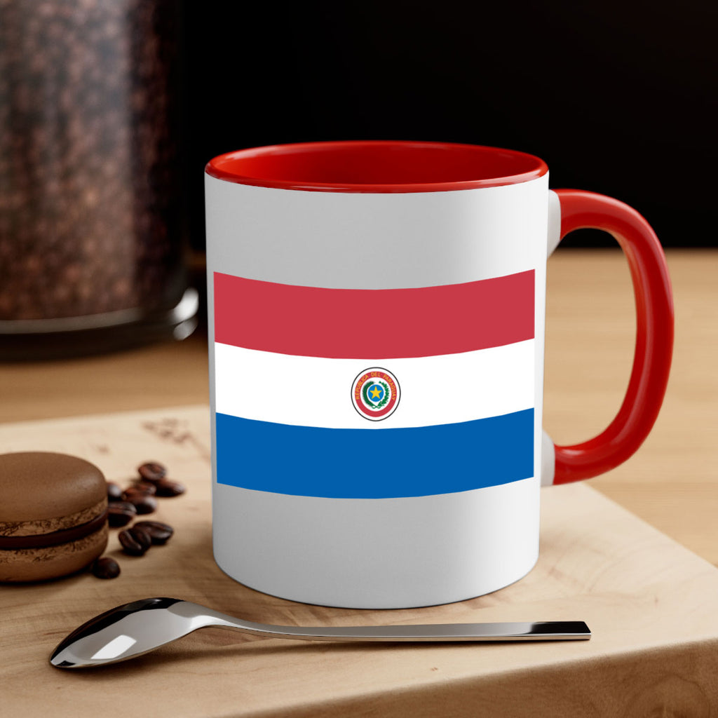 Paraguay 61#- world flag-Mug / Coffee Cup