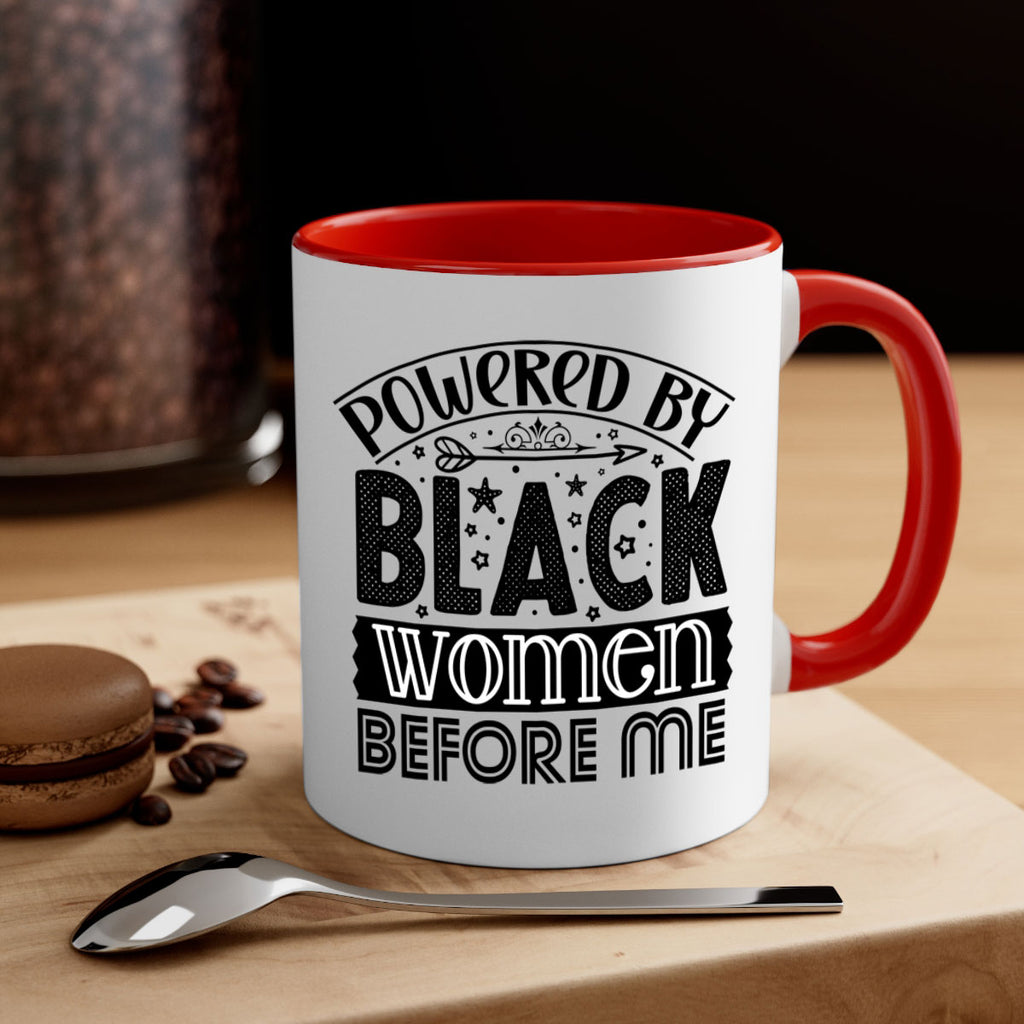 Powered by blackp women before me Style 14#- Black women - Girls-Mug / Coffee Cup