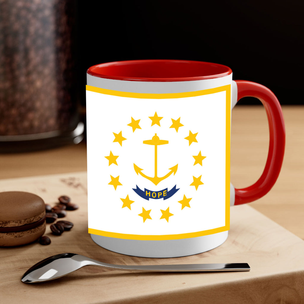 Rhode Island 13#- Us Flags-Mug / Coffee Cup