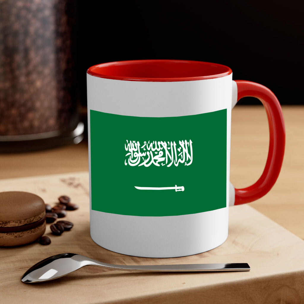 Saudi Arabia 46#- world flag-Mug / Coffee Cup