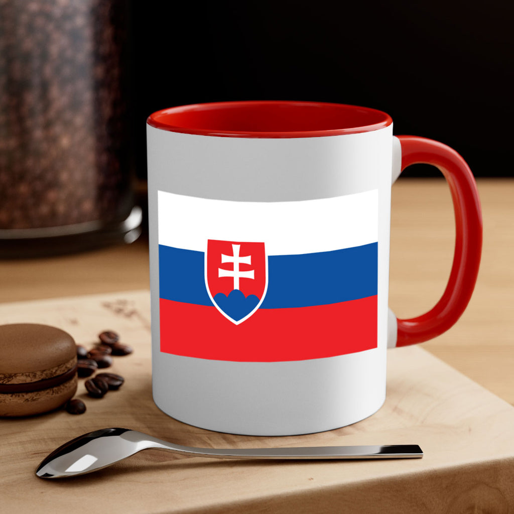 Slovakia 40#- world flag-Mug / Coffee Cup