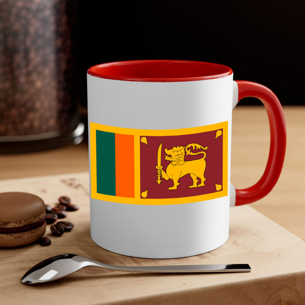 Sri Lanka 32#- world flag-Mug / Coffee Cup