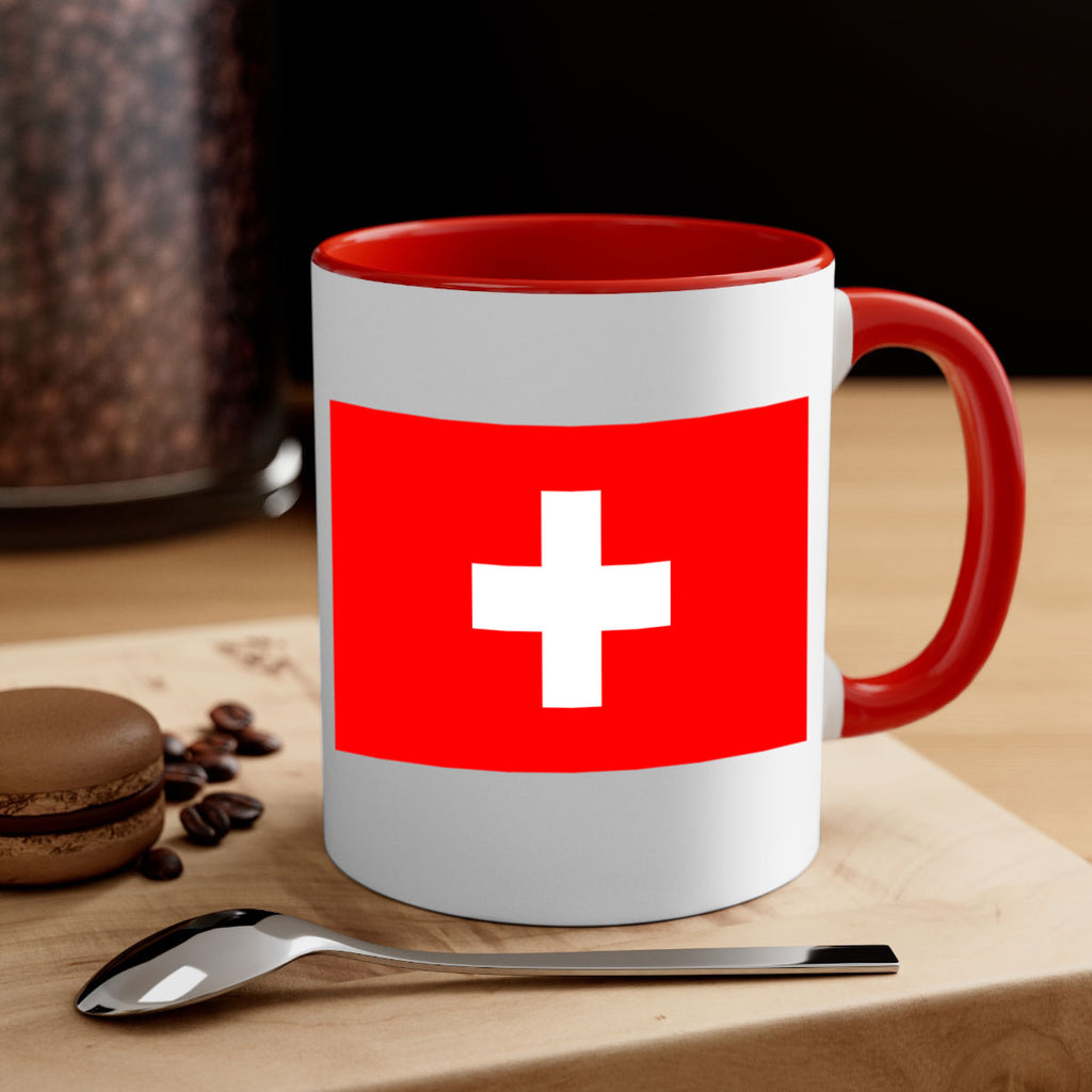 Switzerland 28#- world flag-Mug / Coffee Cup