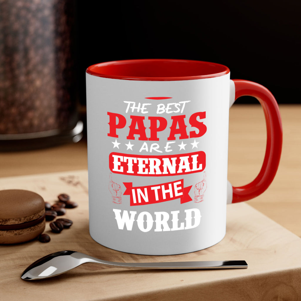 THE BEST PAPAS 108#- grandpa-Mug / Coffee Cup