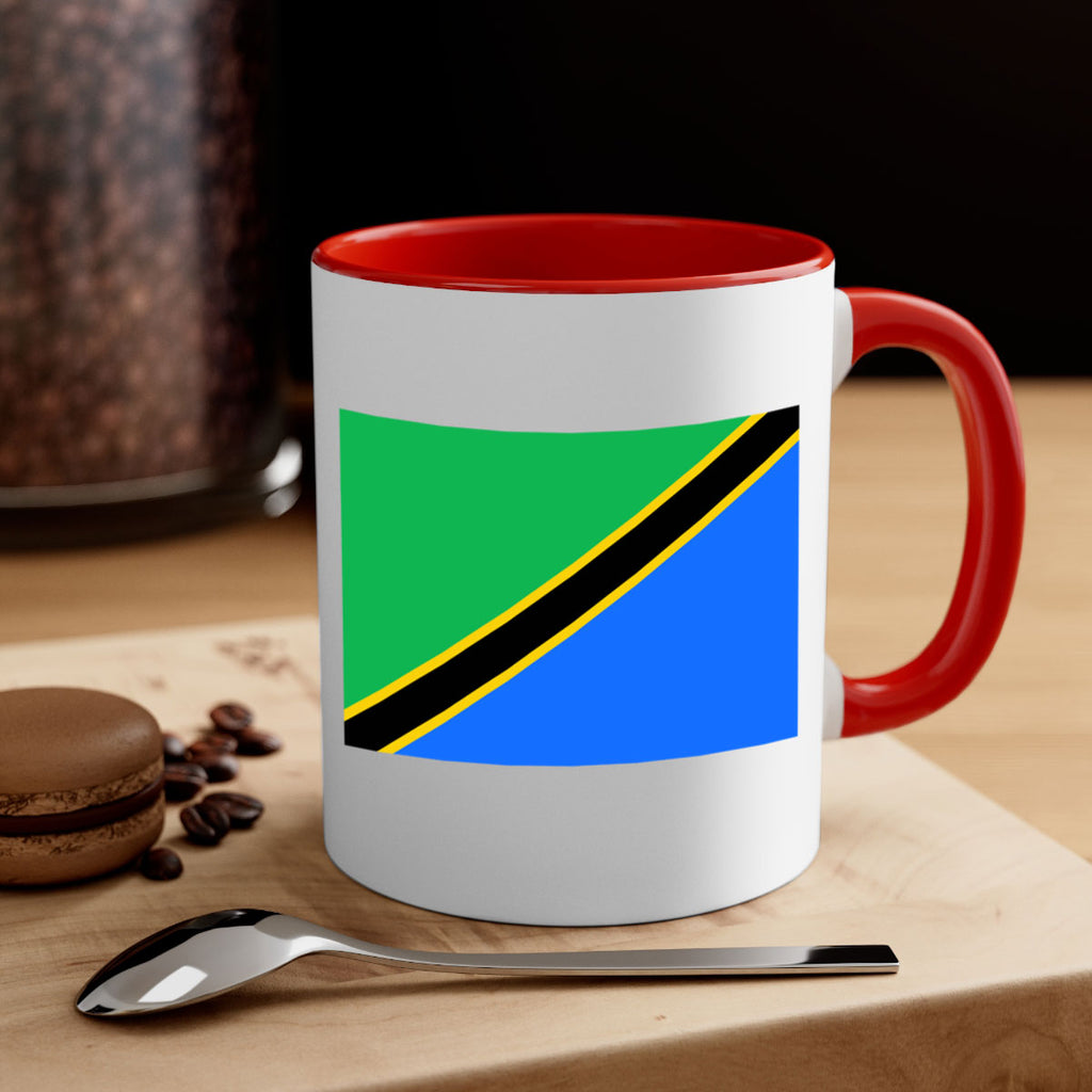 Tanzania 24#- world flag-Mug / Coffee Cup