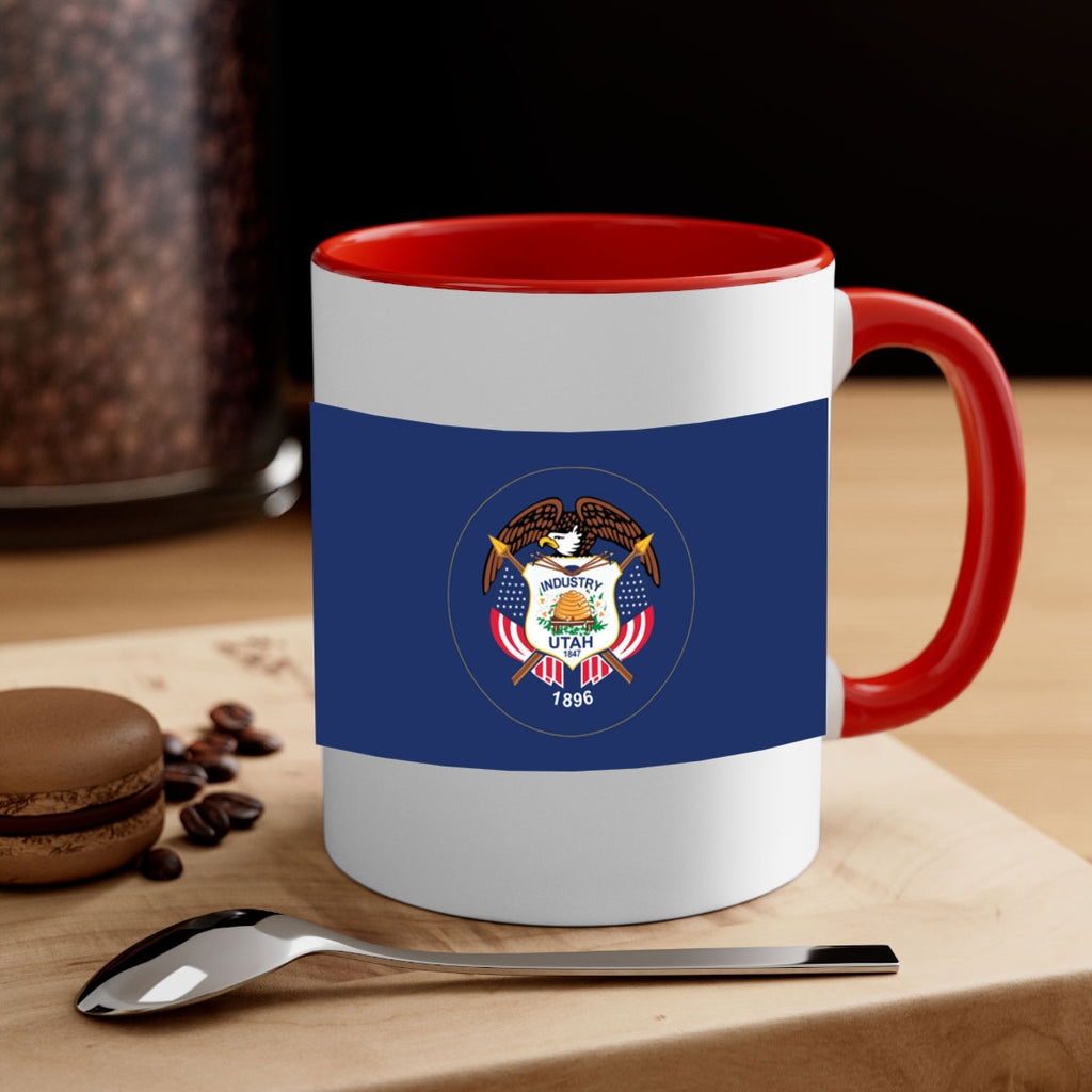 Utah 8#- Us Flags-Mug / Coffee Cup