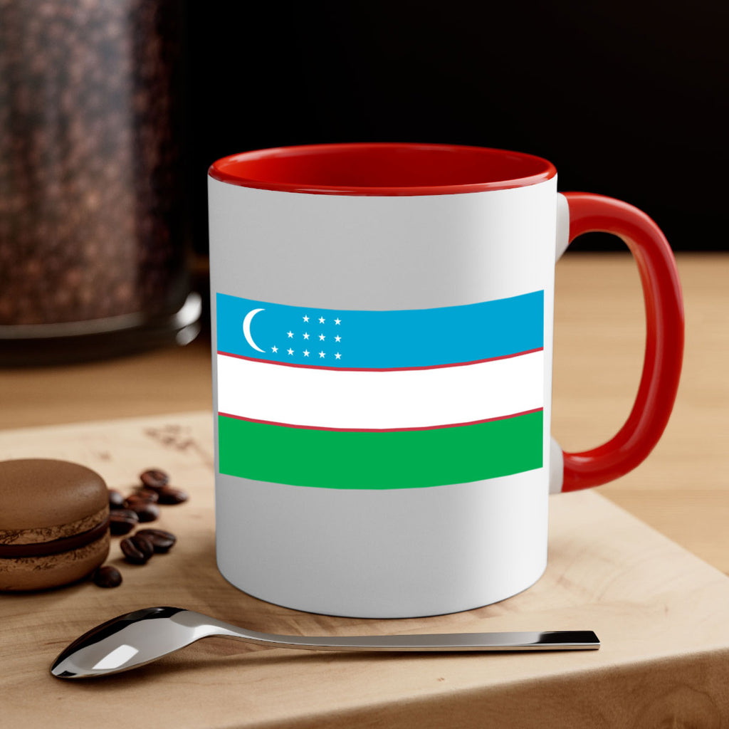 Uzbekistan 8#- world flag-Mug / Coffee Cup