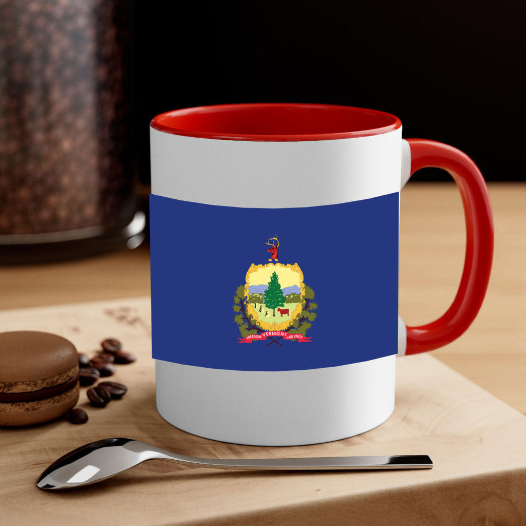 Vermont 7#- Us Flags-Mug / Coffee Cup