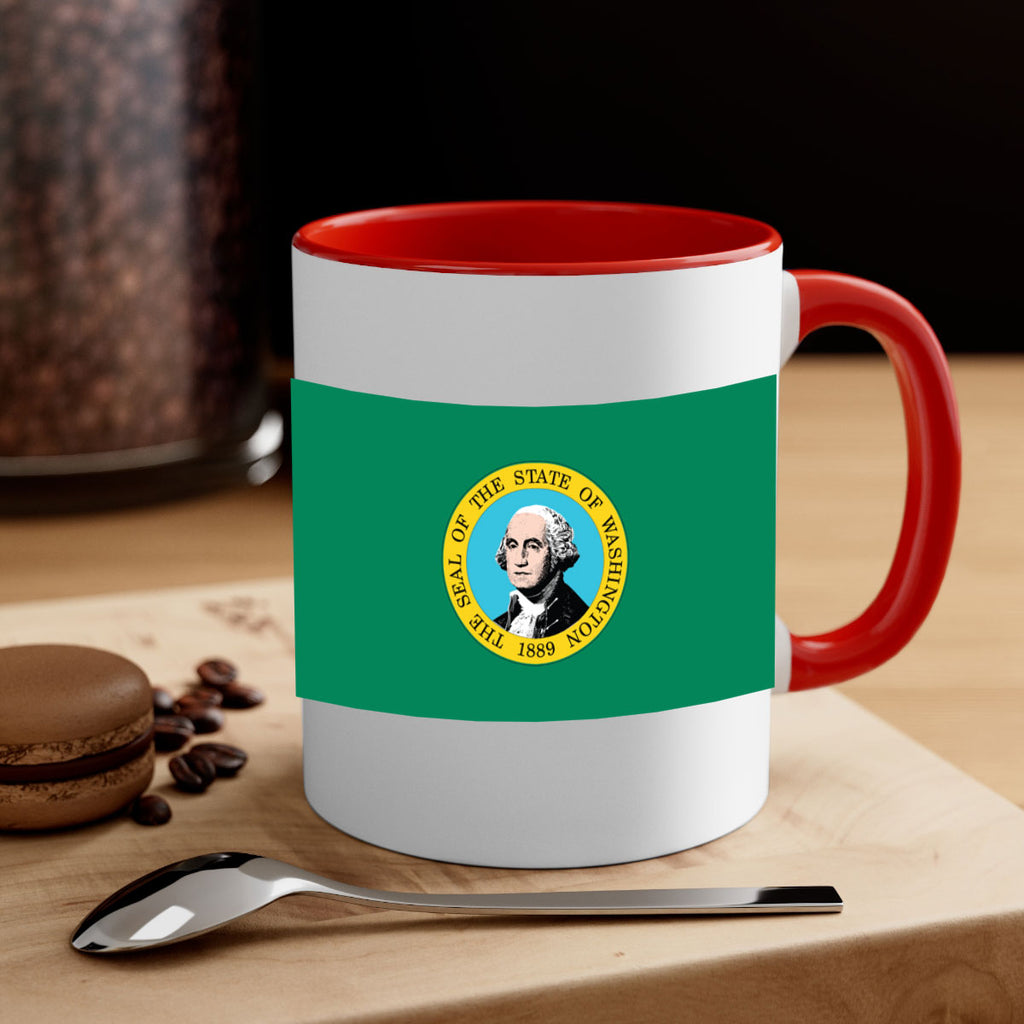 Washington 4#- Us Flags-Mug / Coffee Cup