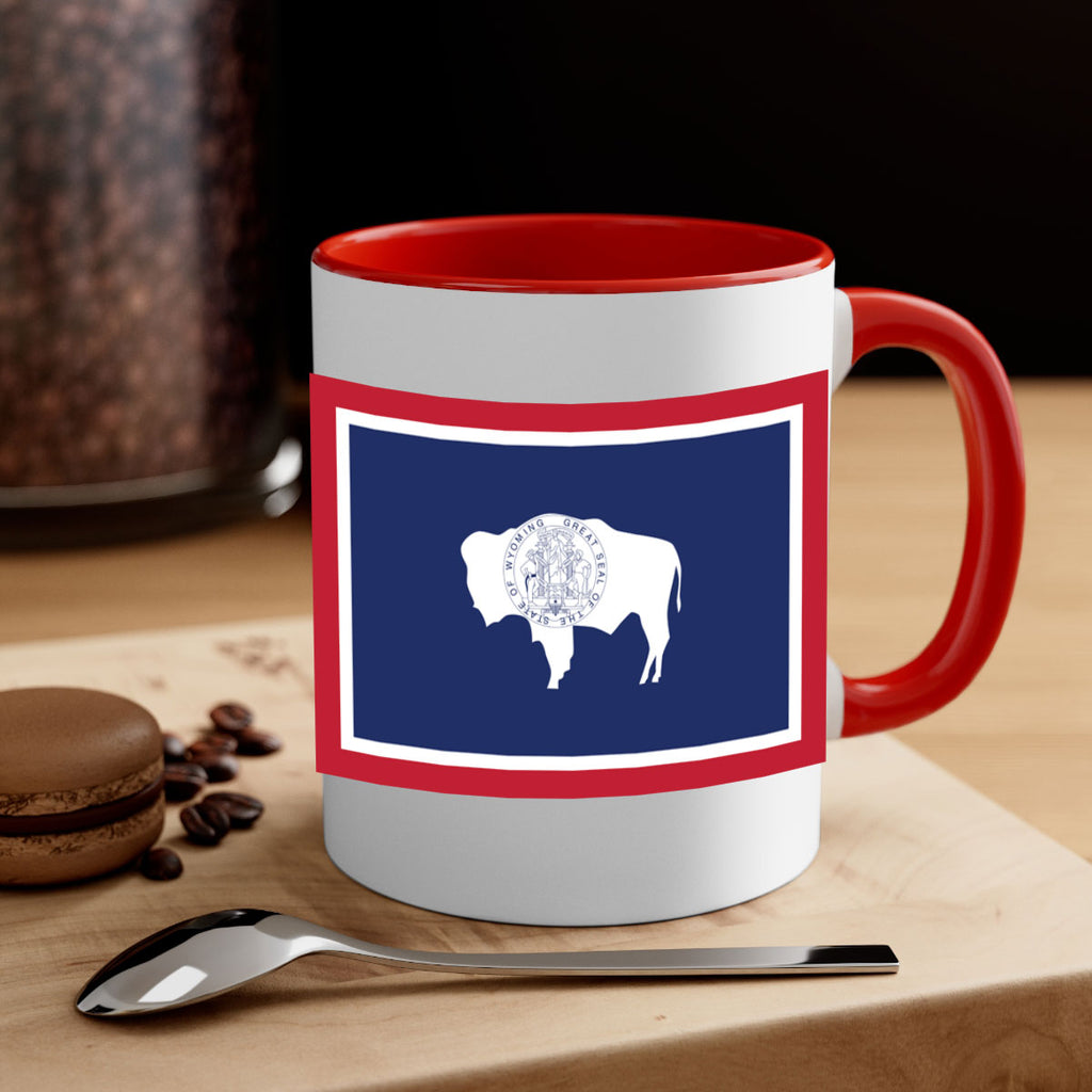 Wyoming 1#- Us Flags-Mug / Coffee Cup